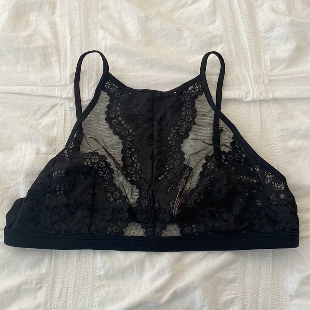 Victoria's Secret Black Lace Bra
